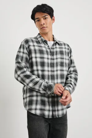 LENNOX SHIRT - BLACK OAK HAZE Rails