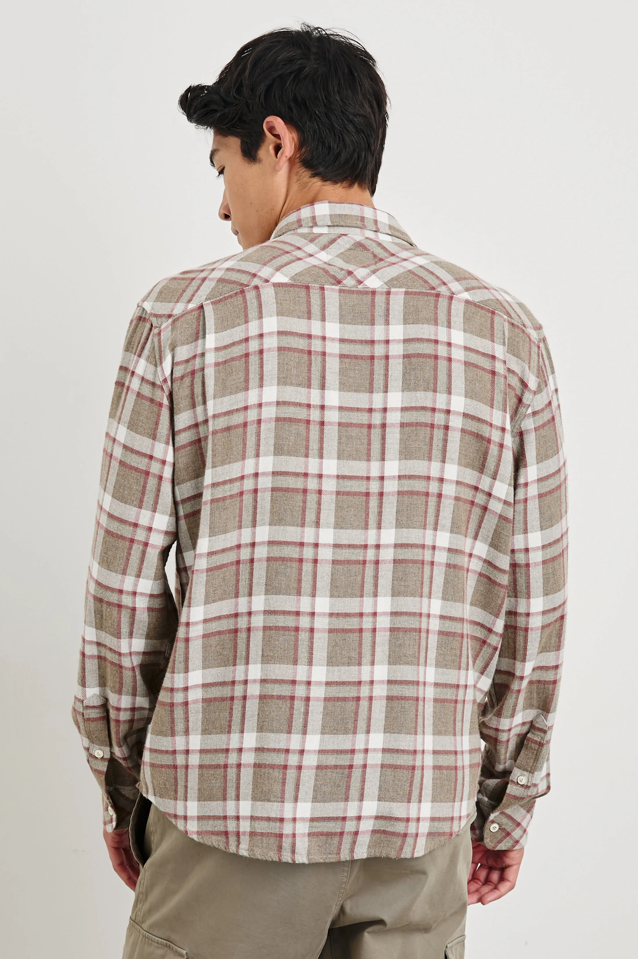 LENNOX SHIRT - CHINCHILLA CURRANT Rails