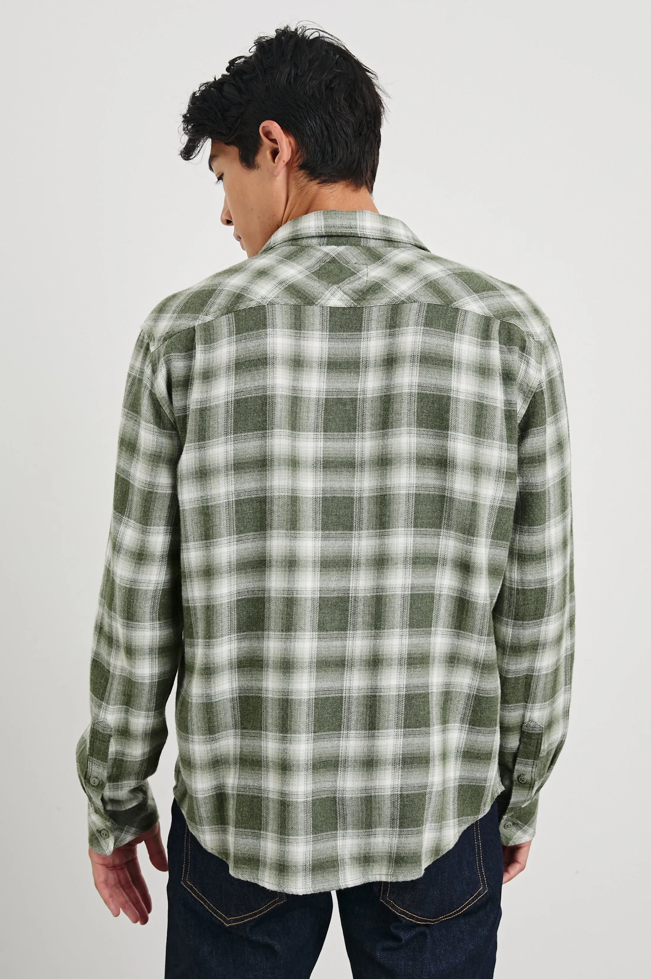 LENNOX SHIRT - DEEP MEADOW WHITE Rails