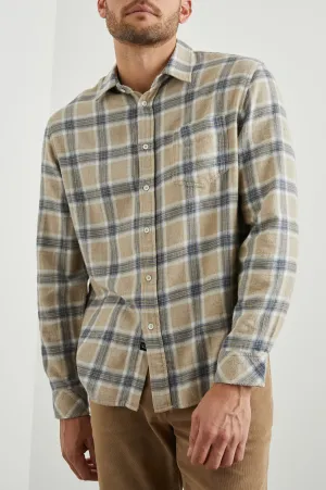LENNOX SHIRT - PALAMINO SKYLINE MELANGE Rails