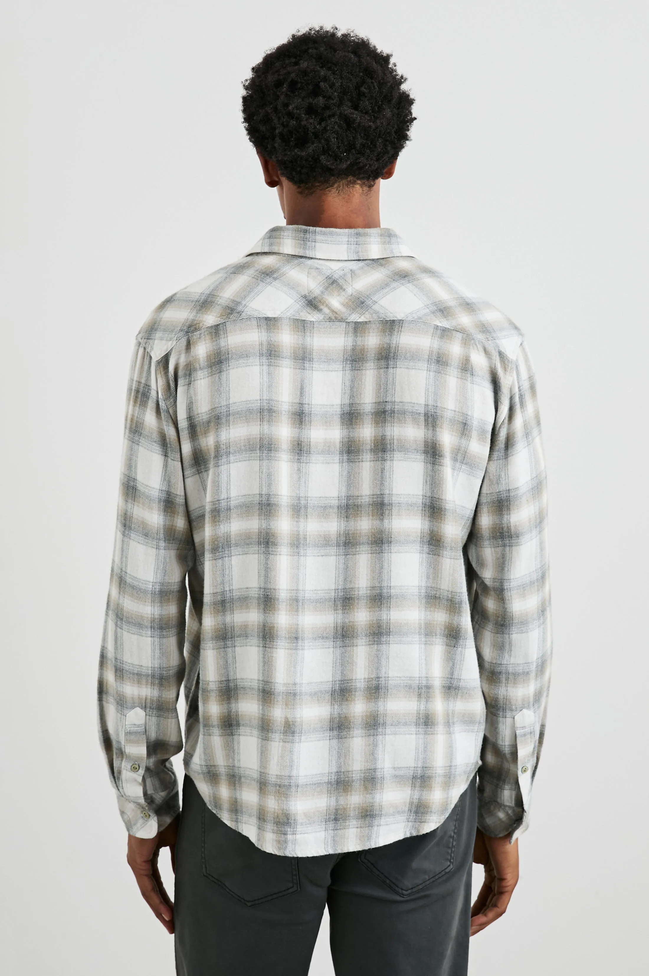 LENNOX SHIRT - QUICKSAND SPARK MELANGE Rails