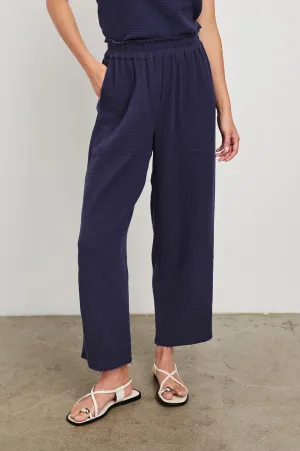 LEON CROP PANT - ADMIRAL BLUE Rails