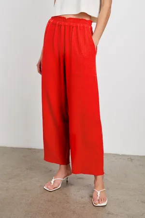LEON CROP PANT - CHERRY Rails