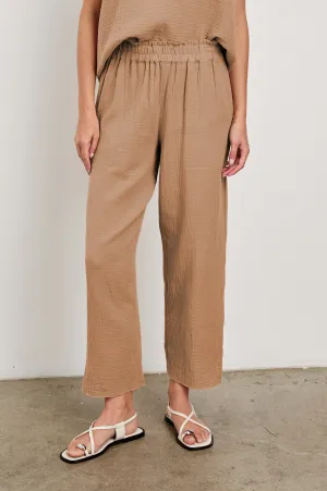 LEON CROP PANT - TAUPE Rails