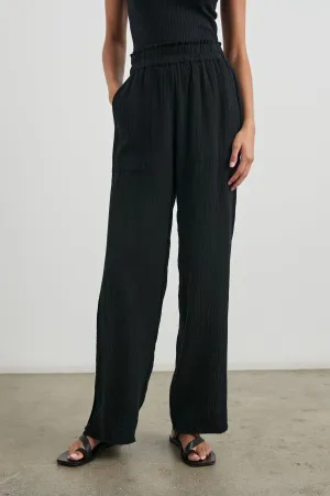 LEON PANT - BLACK Rails
