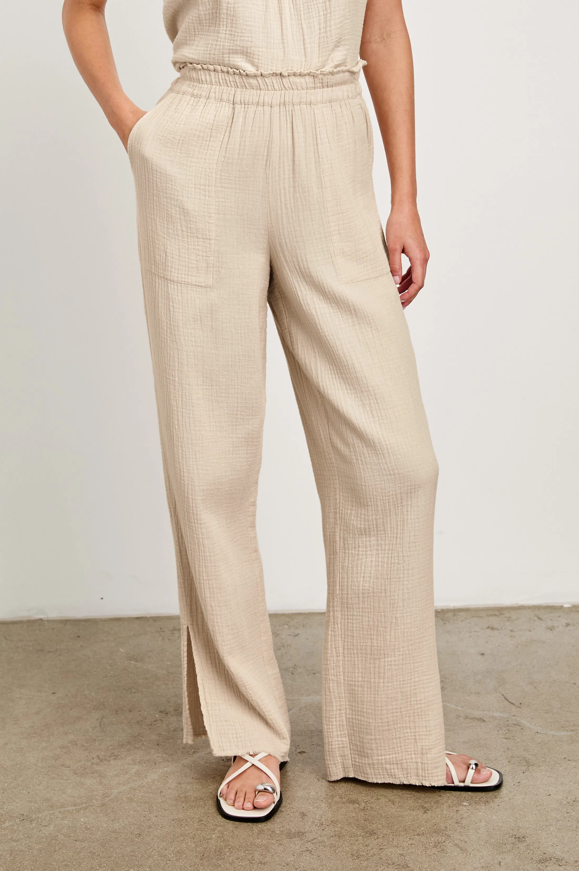 LEON PANT - FLAX Rails