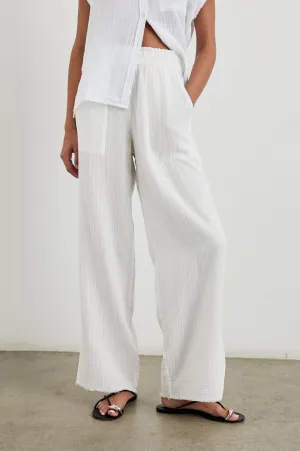 LEON PANT - WHITE Rails