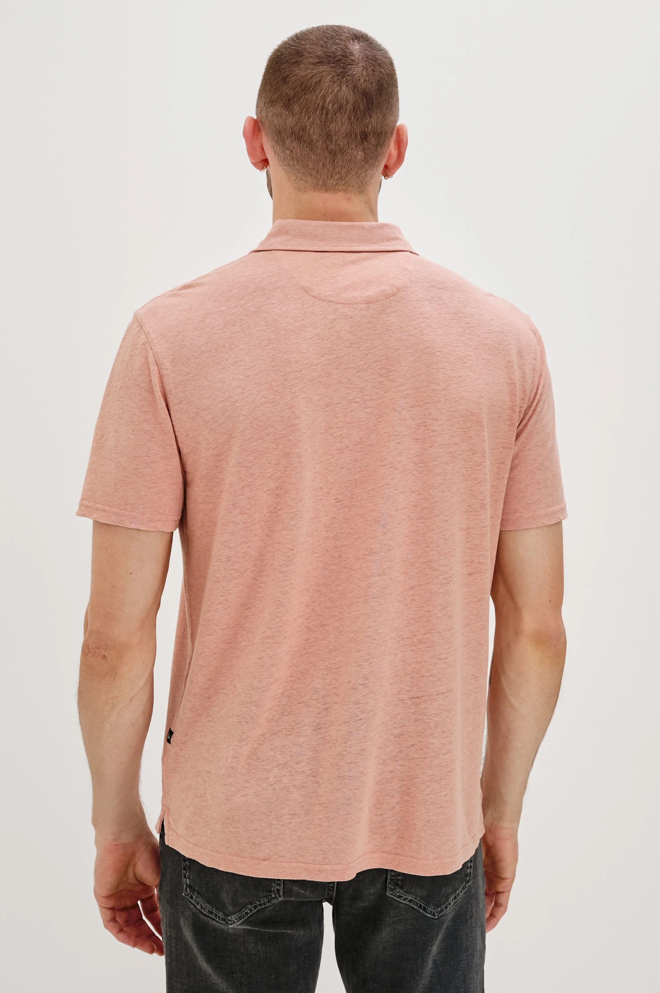 LEVANT POLO SHIRT - FLAMINGO Rails