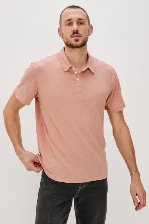 LEVANT POLO SHIRT - FLAMINGO Rails