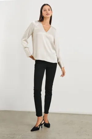 LILIANA TOP - IVORY Rails