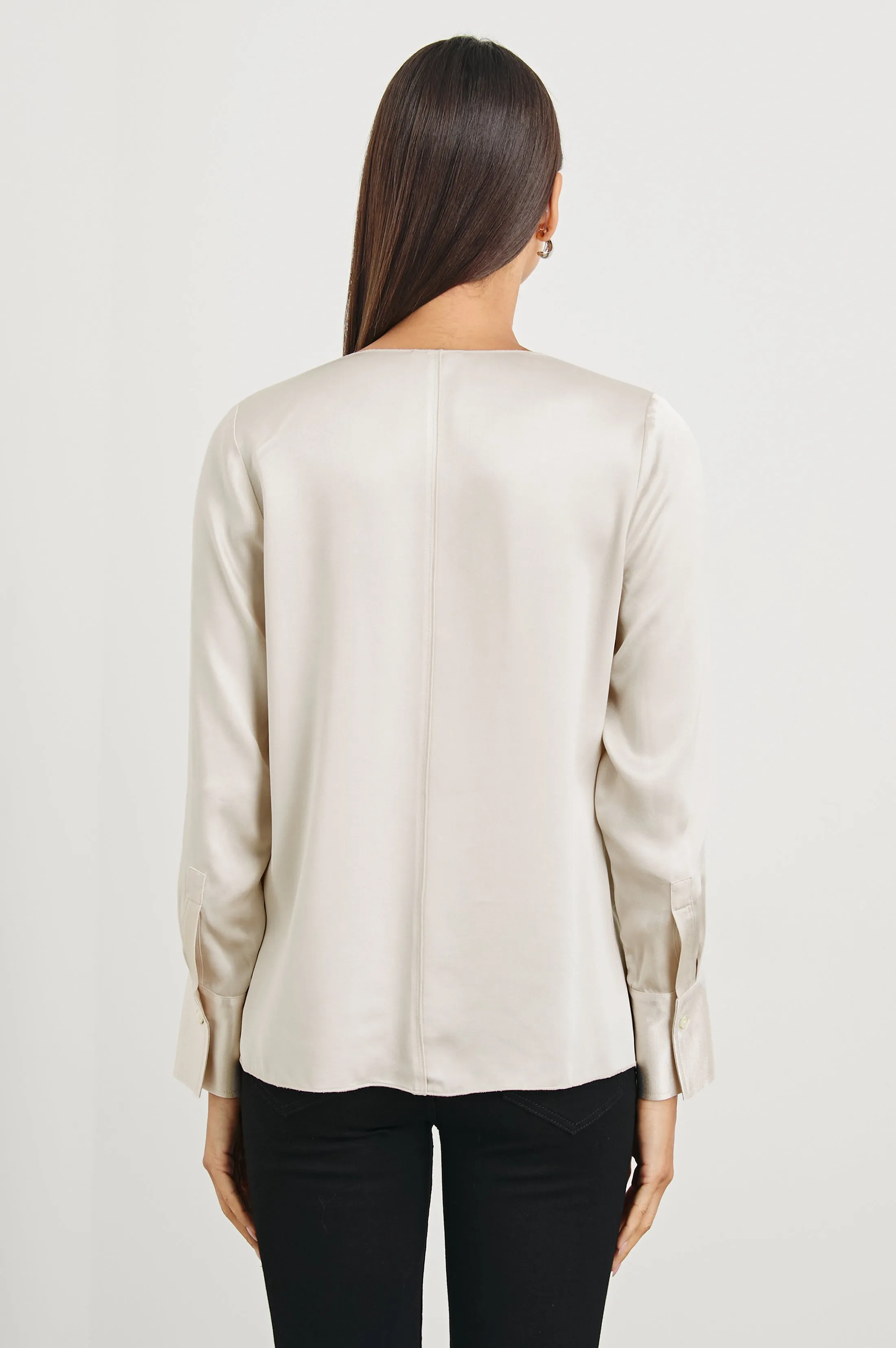 LILIANA TOP - IVORY Rails