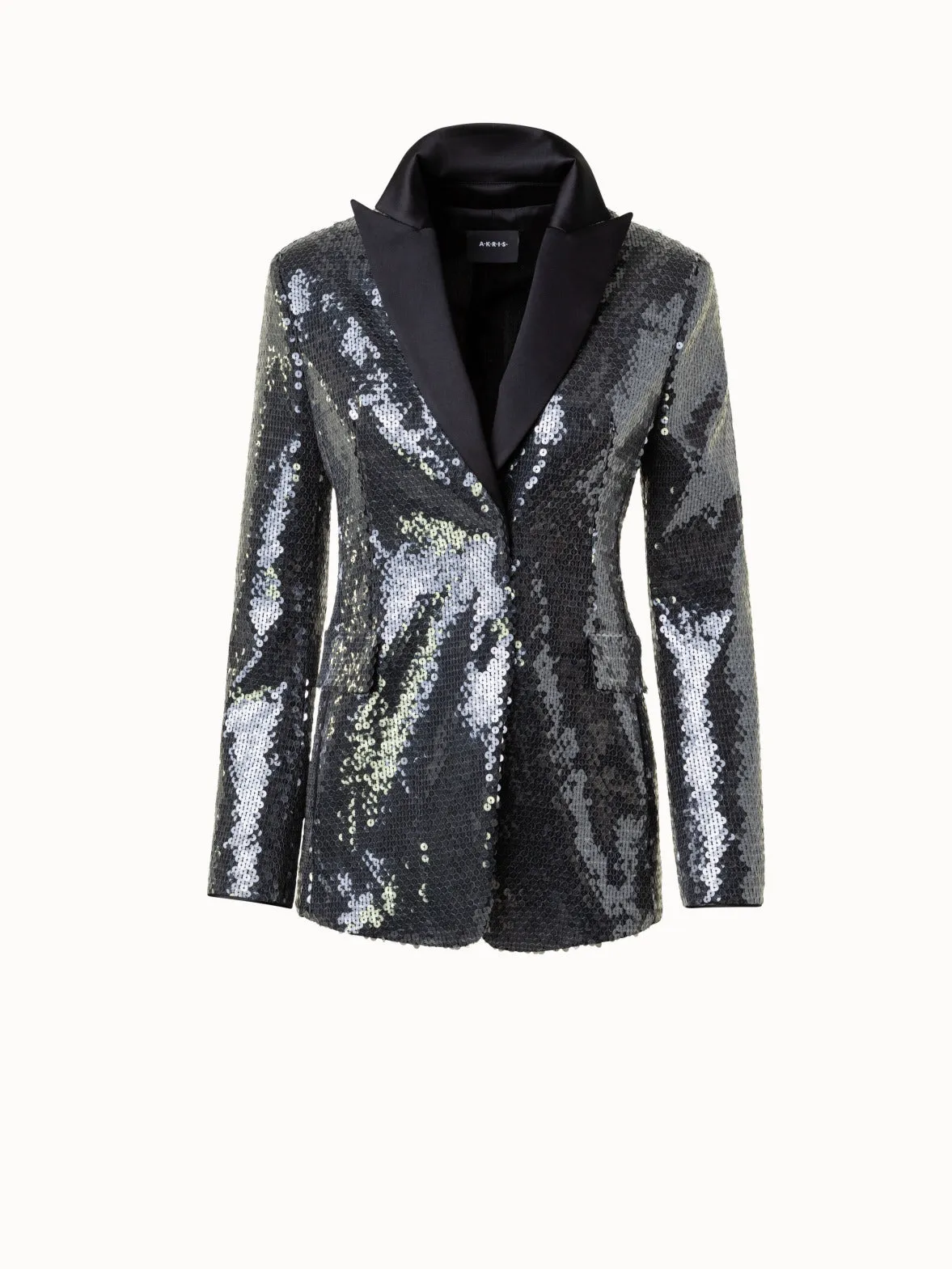 Liquid Sequins Jacket Akris