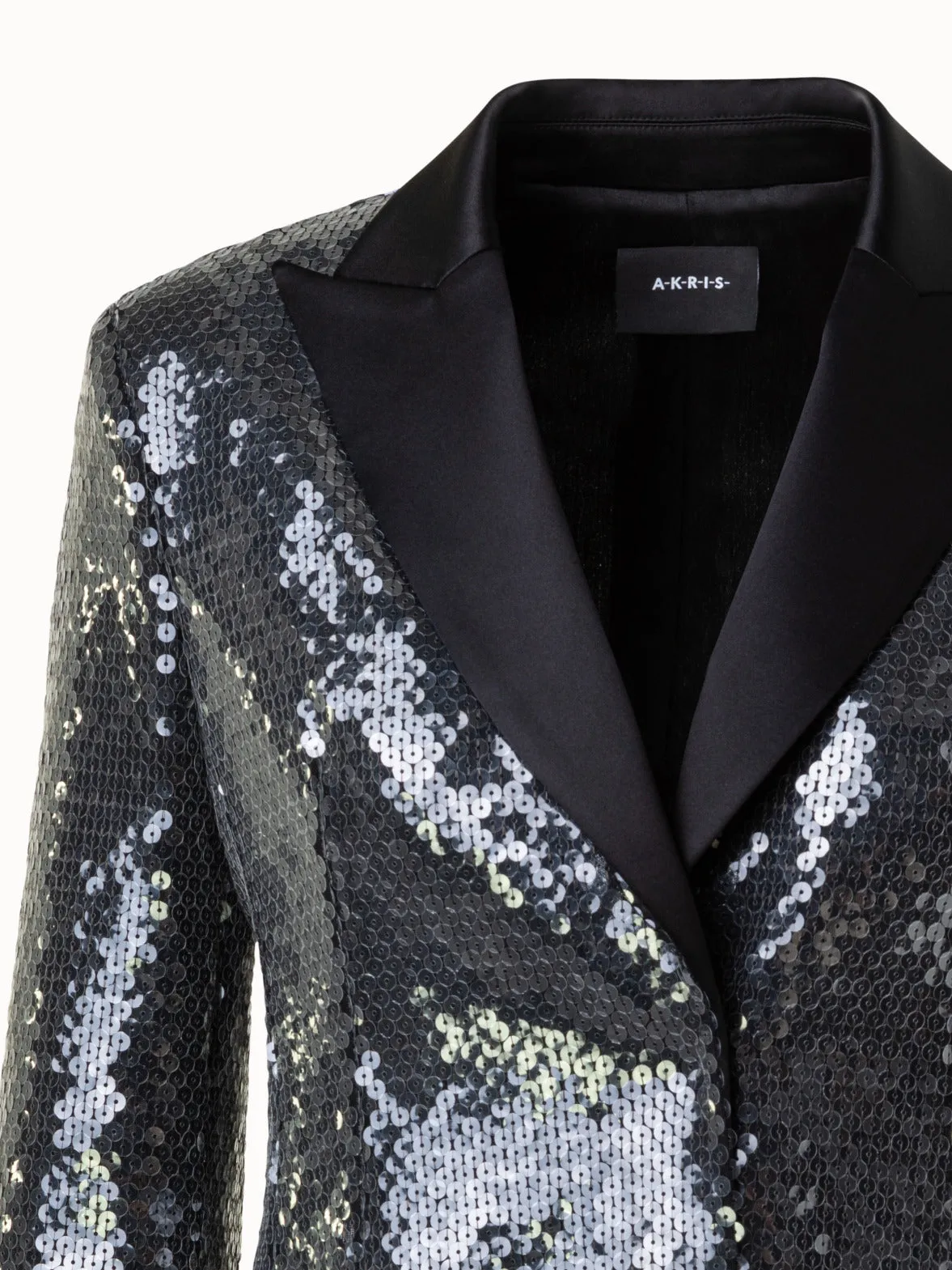 Liquid Sequins Jacket Akris