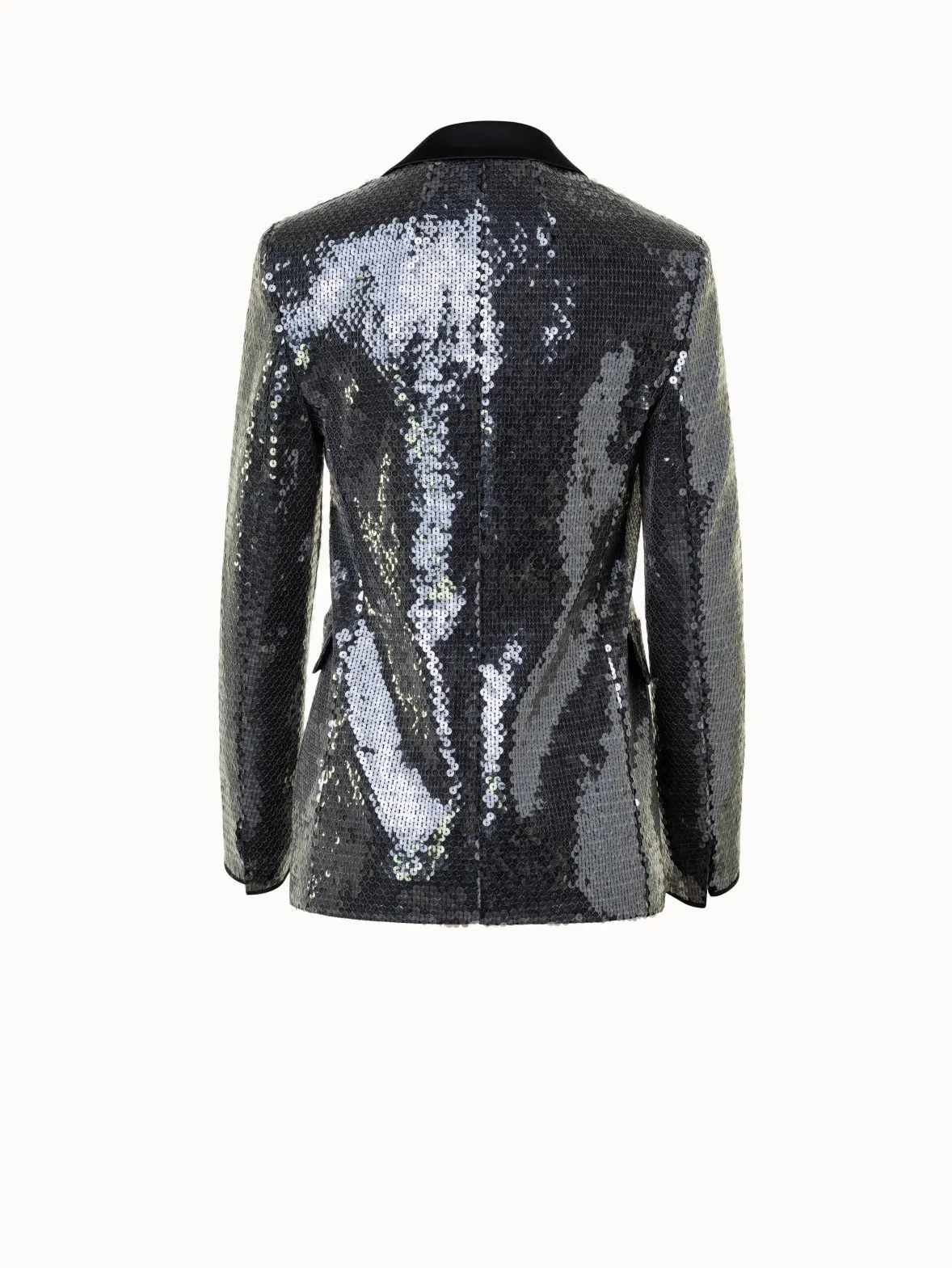 Liquid Sequins Jacket Akris