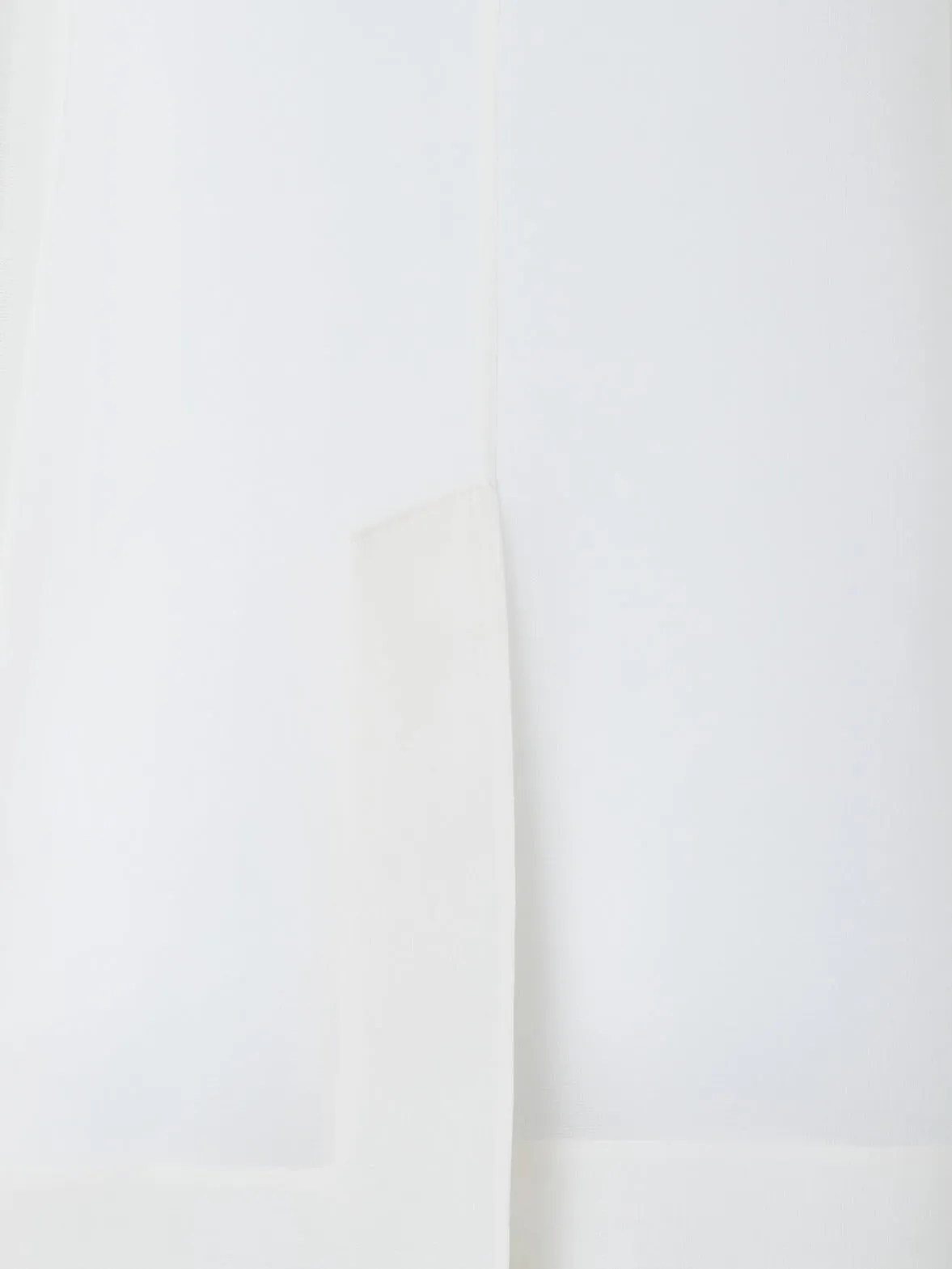 Long Sheer Silk Organza Gilet Akris