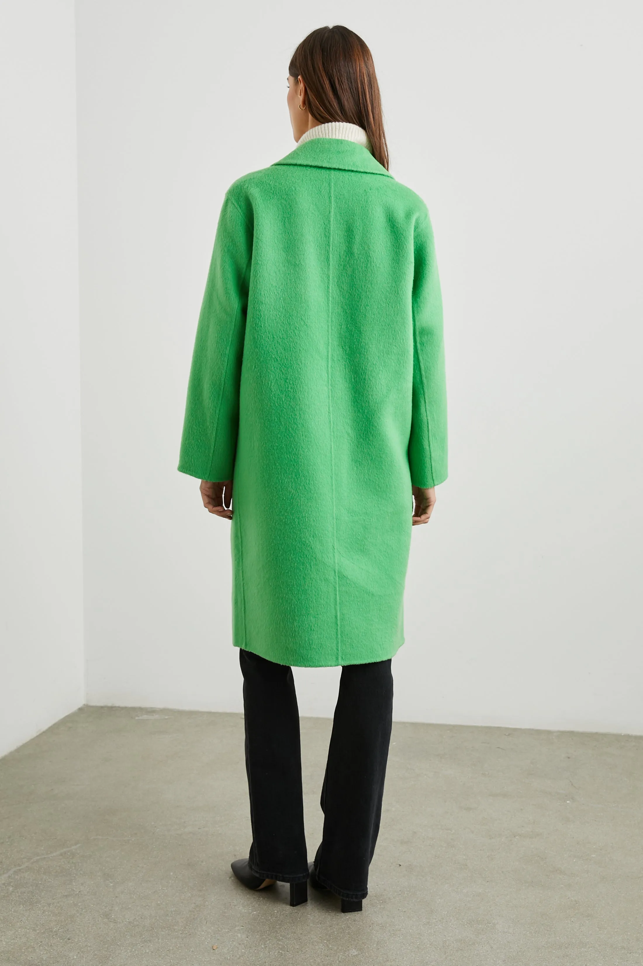 LORE COAT - GREEN APPLE Rails
