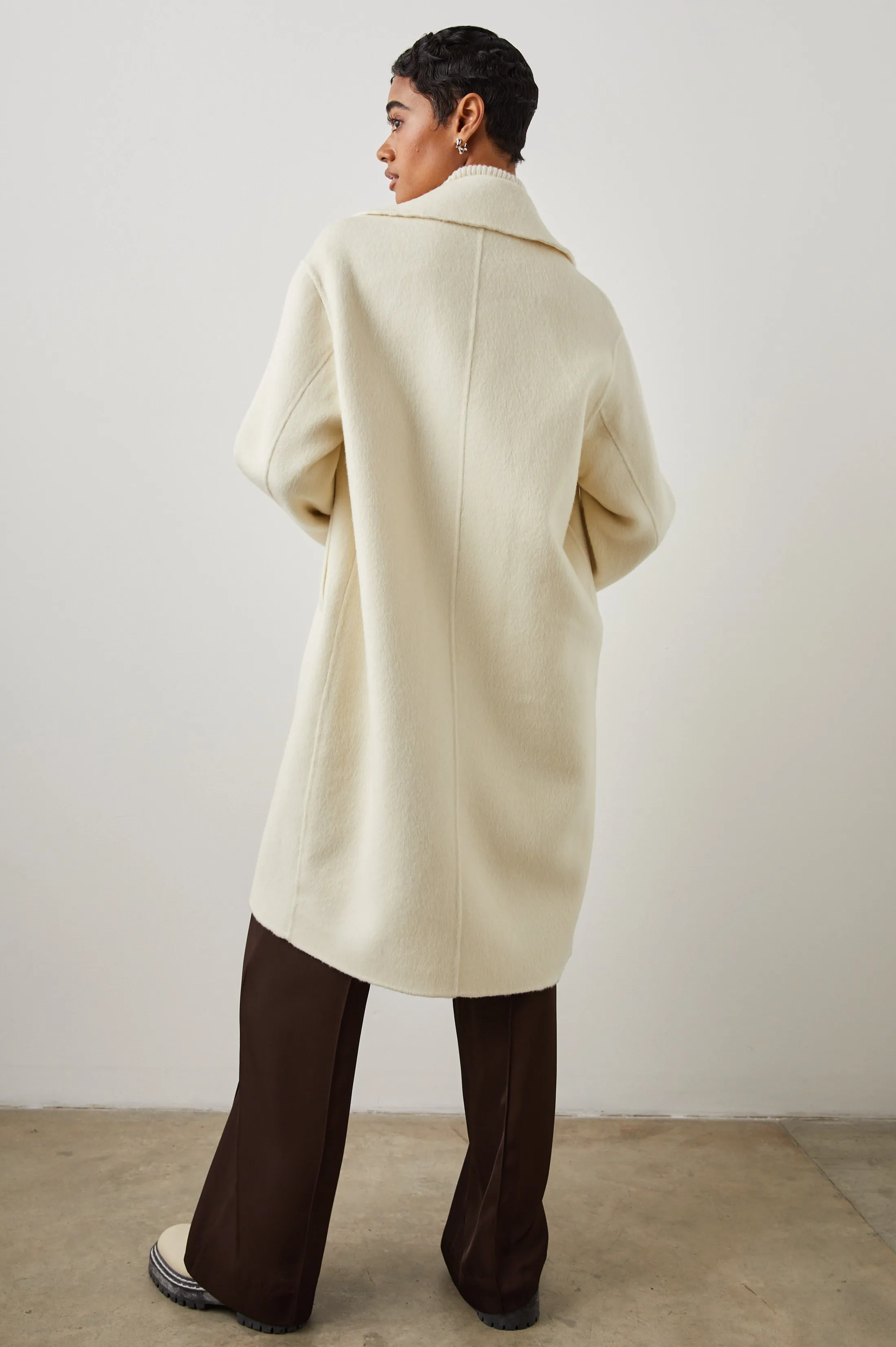 LORE COAT - IVORY Rails