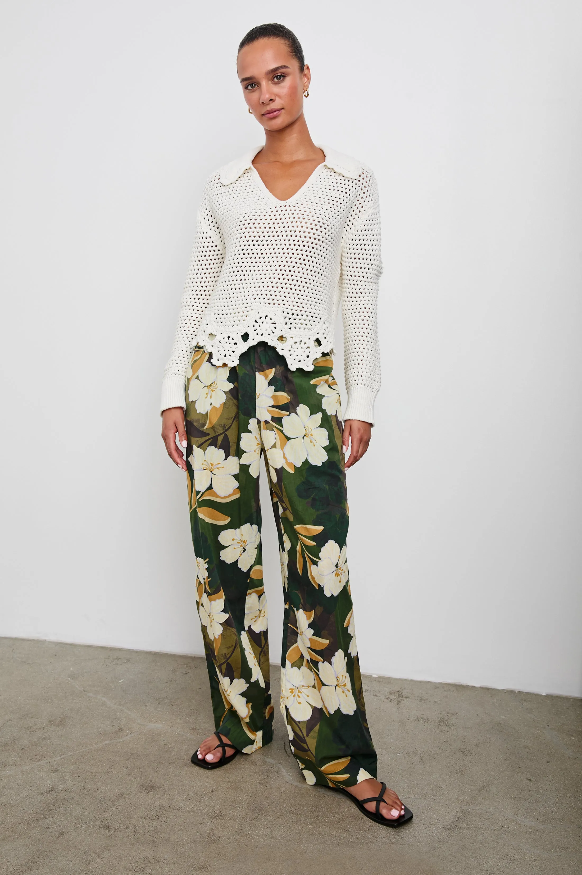 LOUISE SWEATER - IVORY Rails