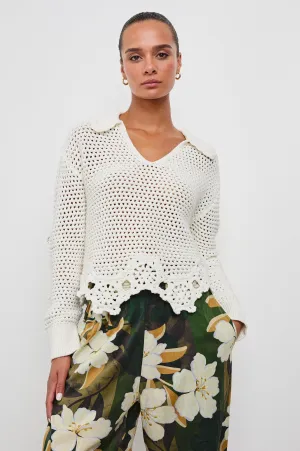 LOUISE SWEATER - IVORY Rails
