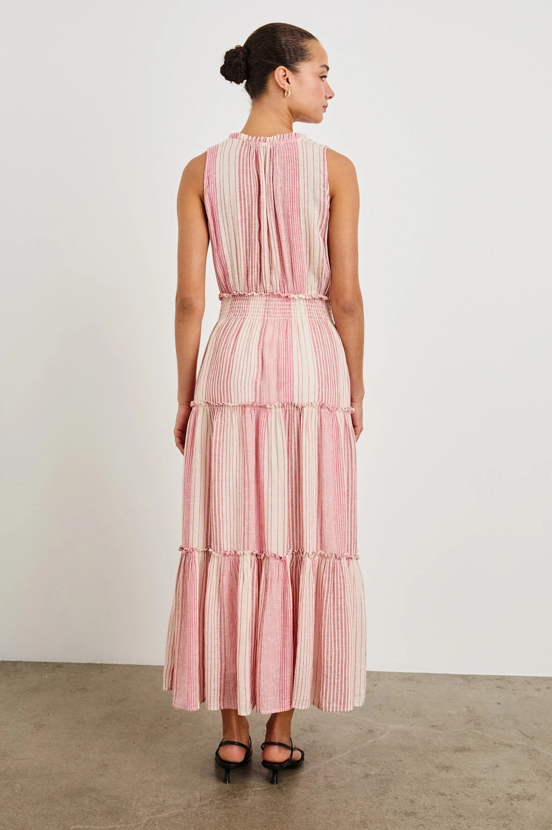 LOULOU DRESS - SALERNO STRIPE Rails