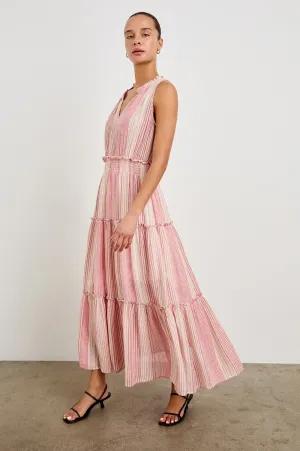 LOULOU DRESS - SALERNO STRIPE Rails
