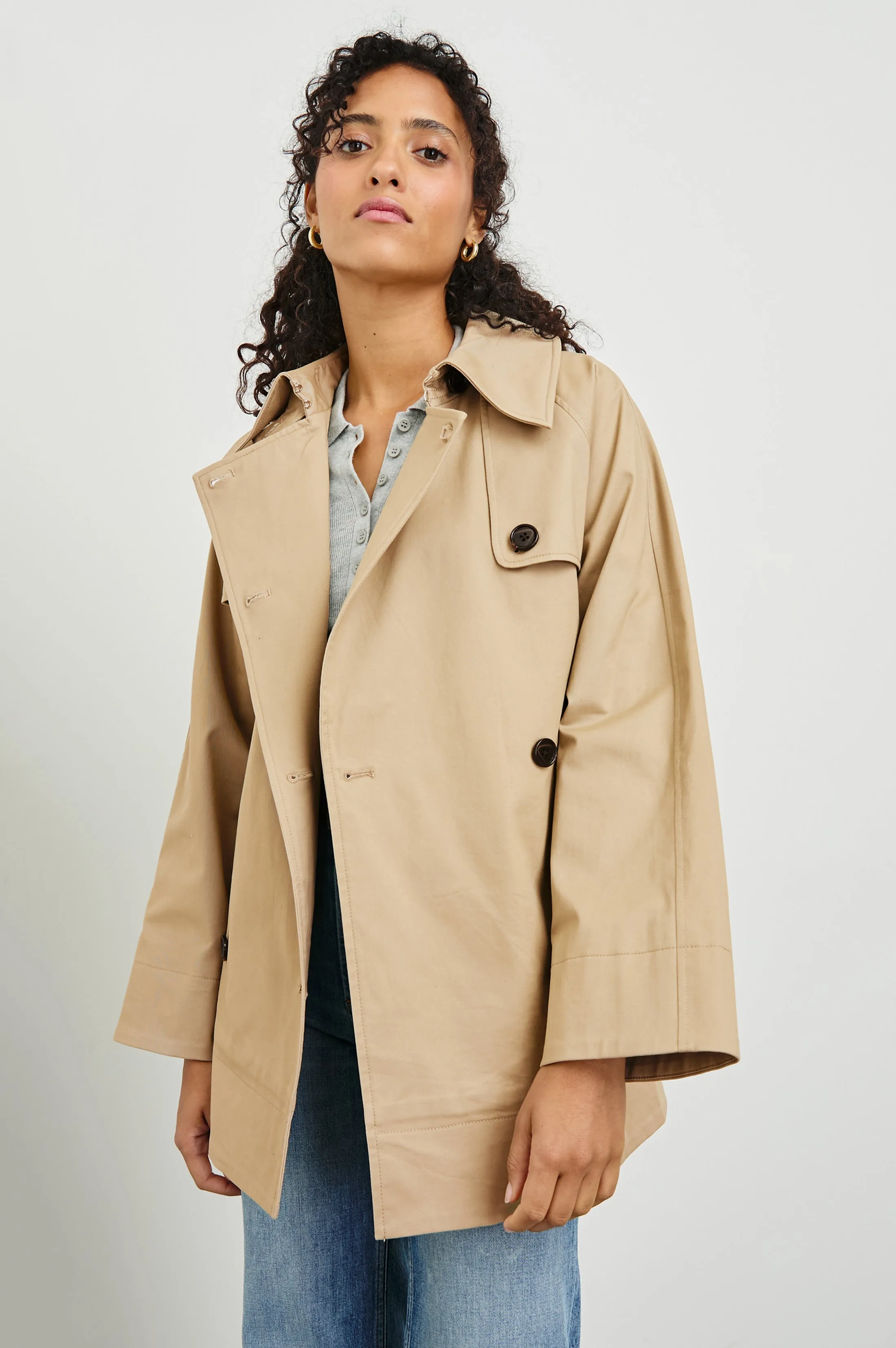 LUCIEN JACKET - TAUPE Rails