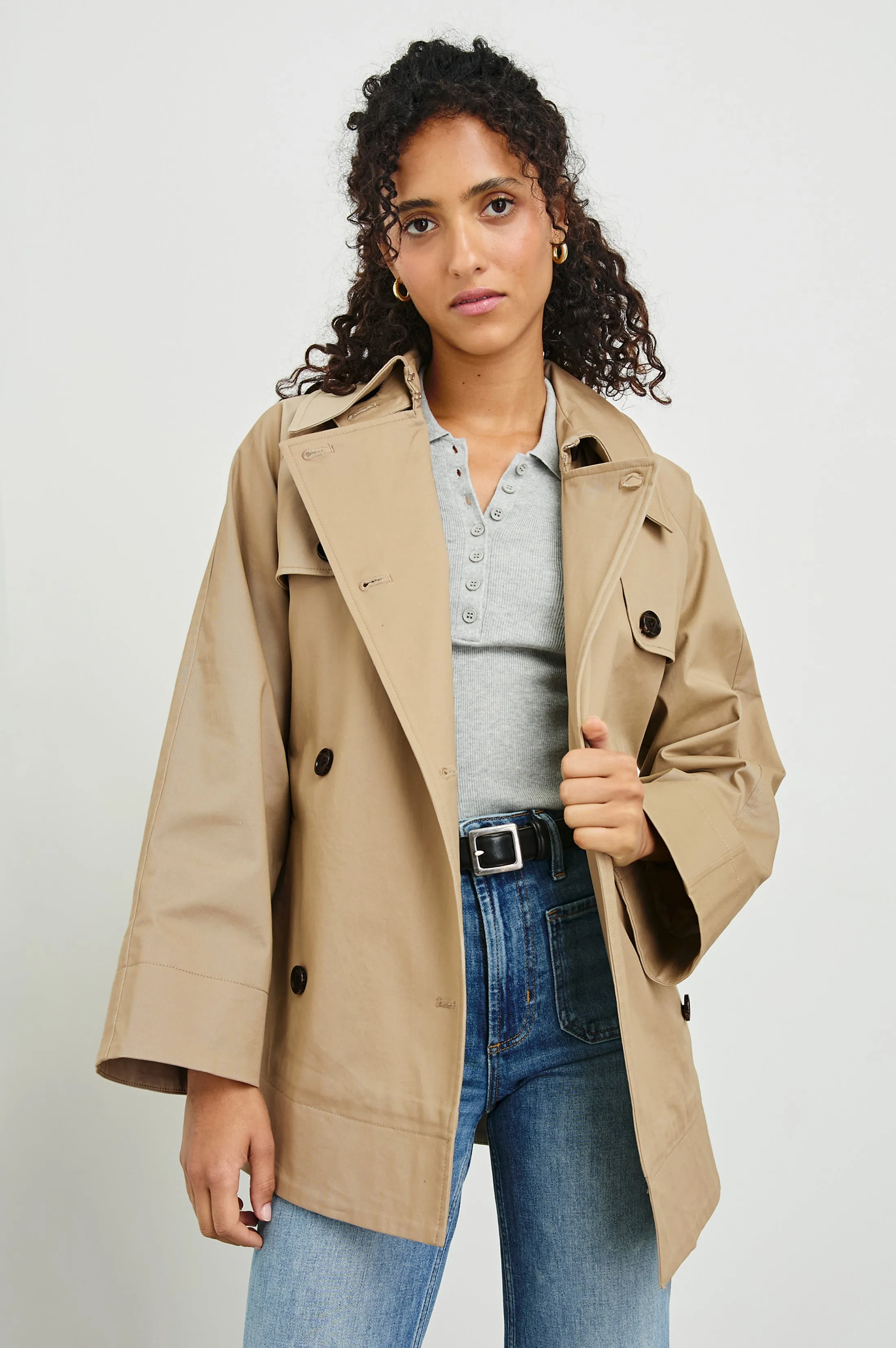 LUCIEN JACKET - TAUPE Rails