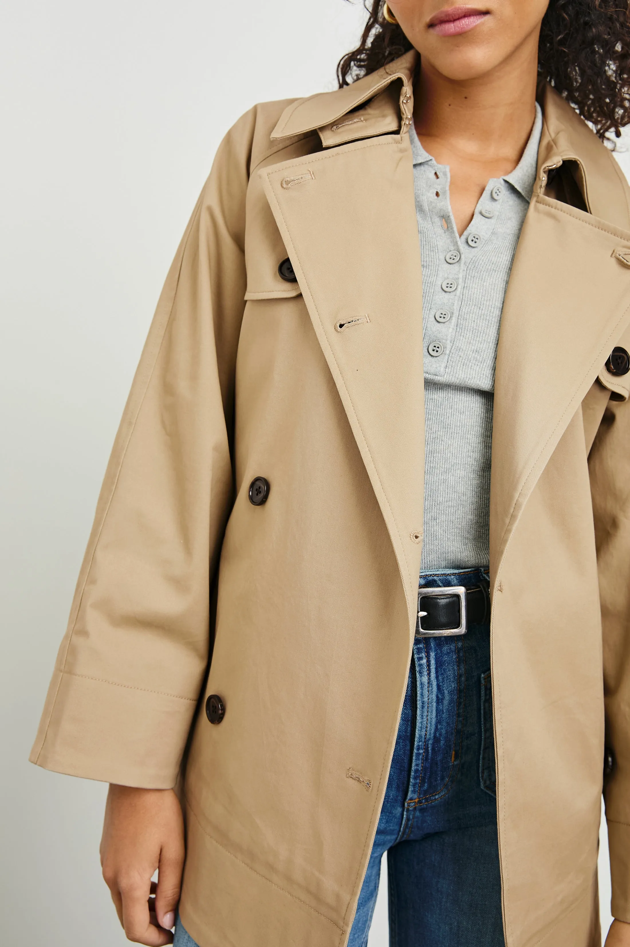 LUCIEN JACKET - TAUPE Rails