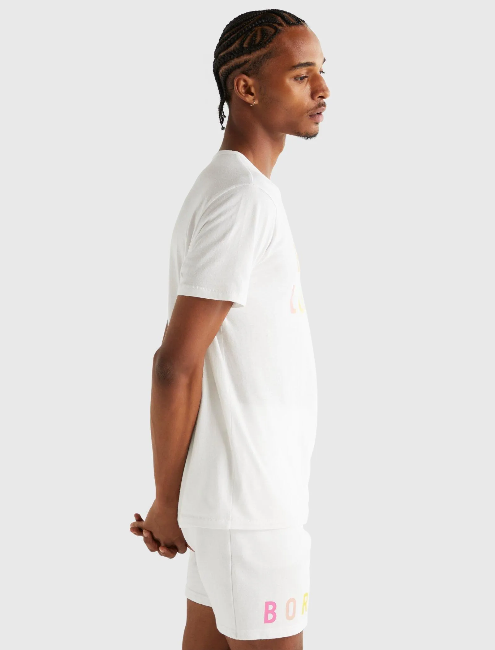 Lucky Brand Mens Pride Born Lucky Gender Neutral Tee