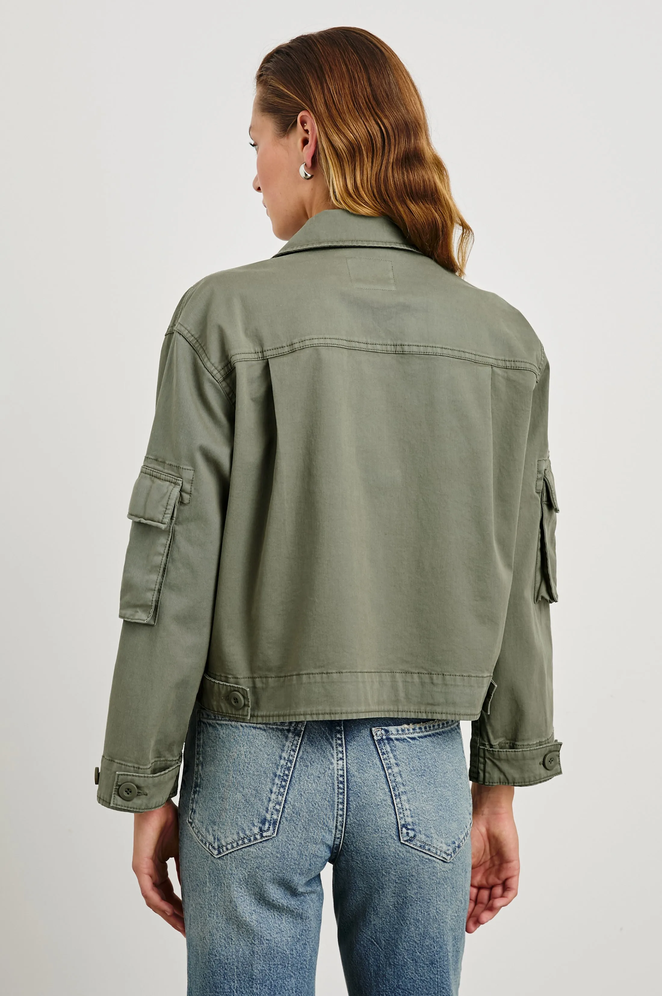 MADISON JACKET - DARK OLIVE Rails