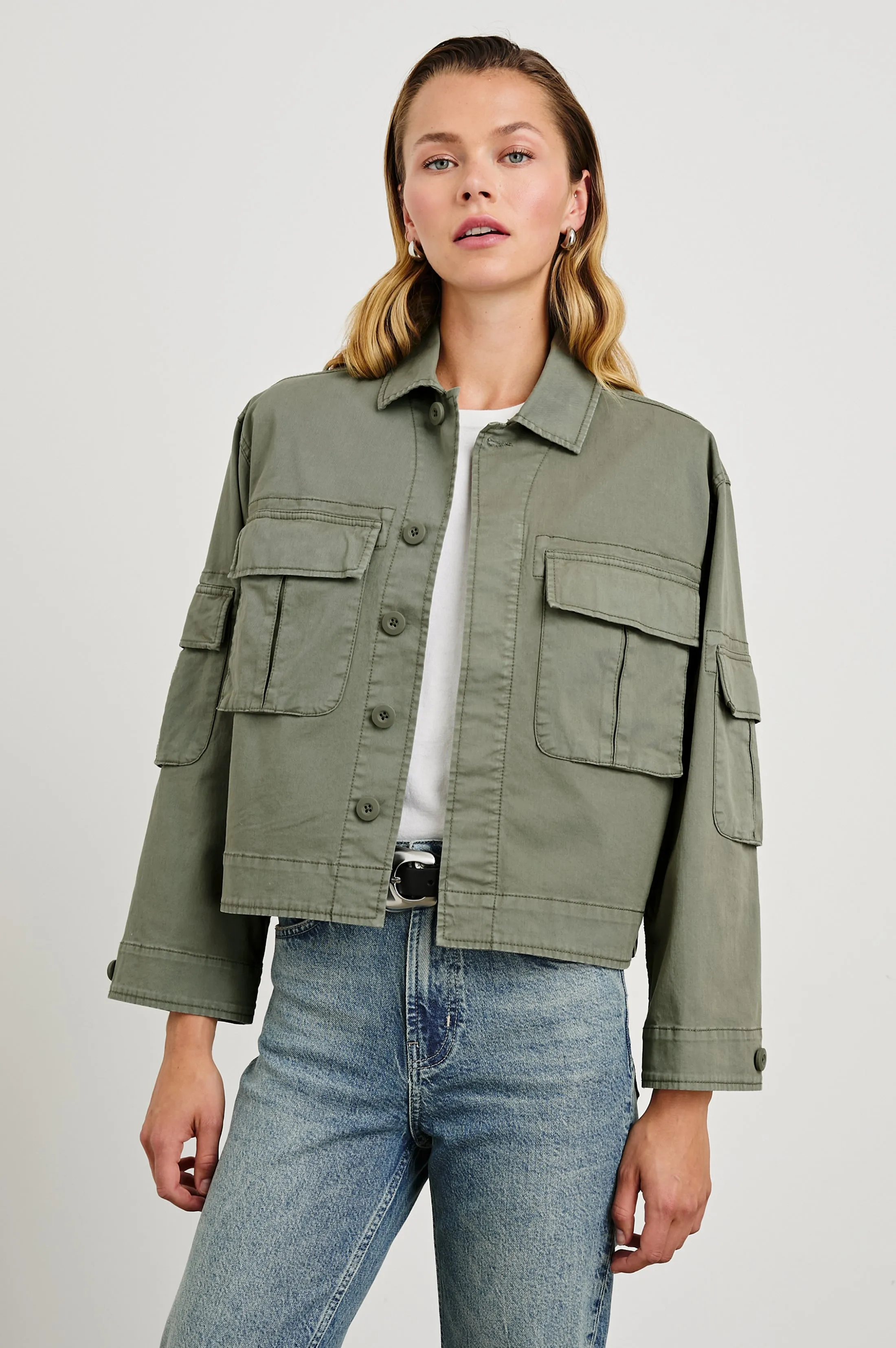 MADISON JACKET - DARK OLIVE Rails