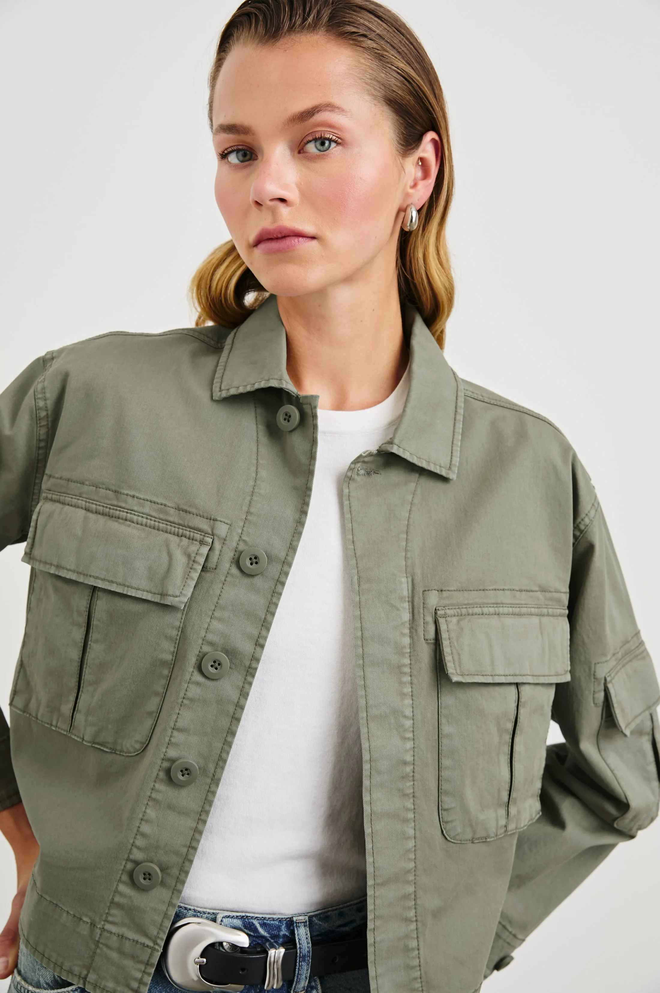 MADISON JACKET - DARK OLIVE Rails