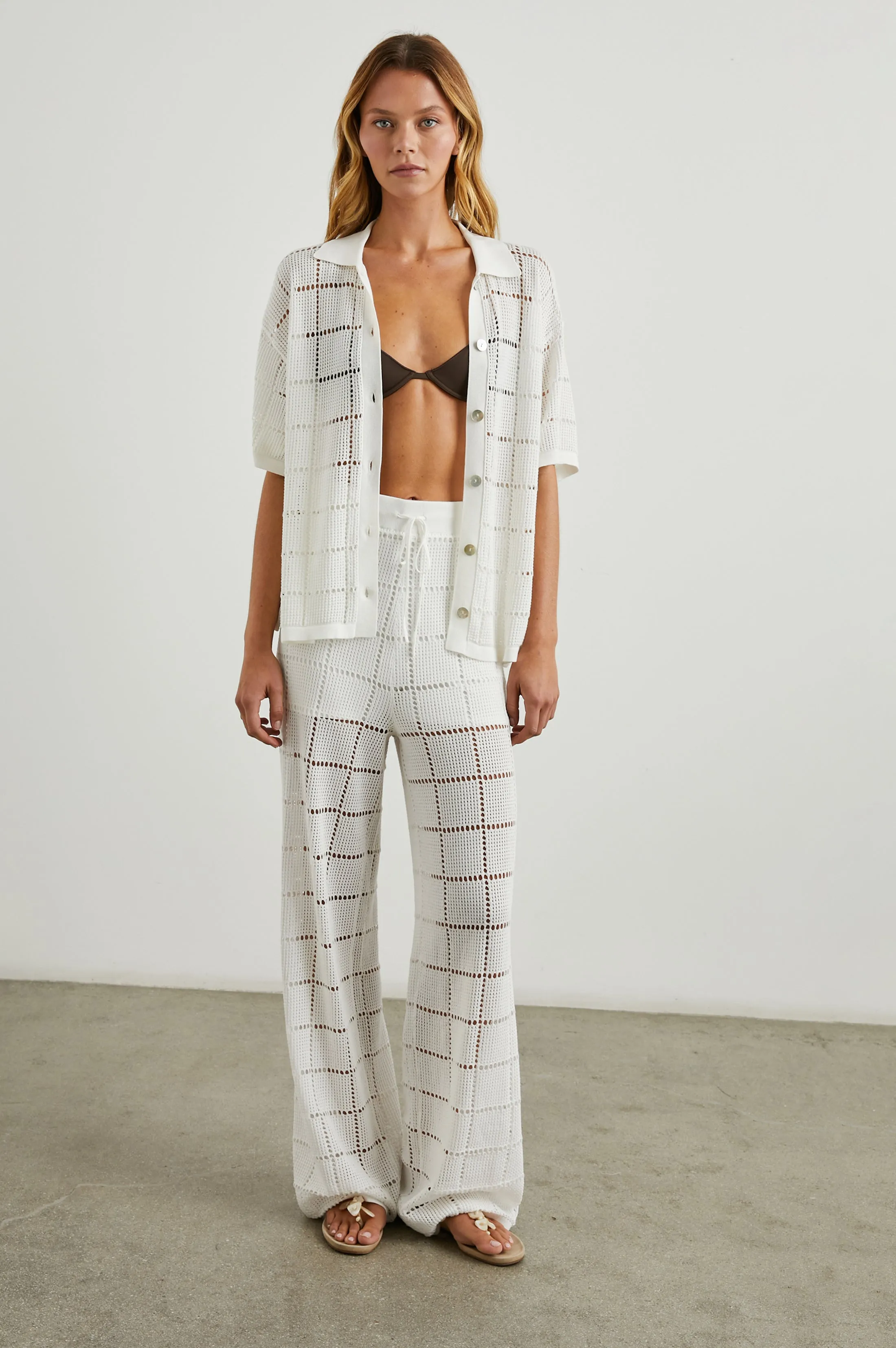 MAJA PANT - WHITE Rails
