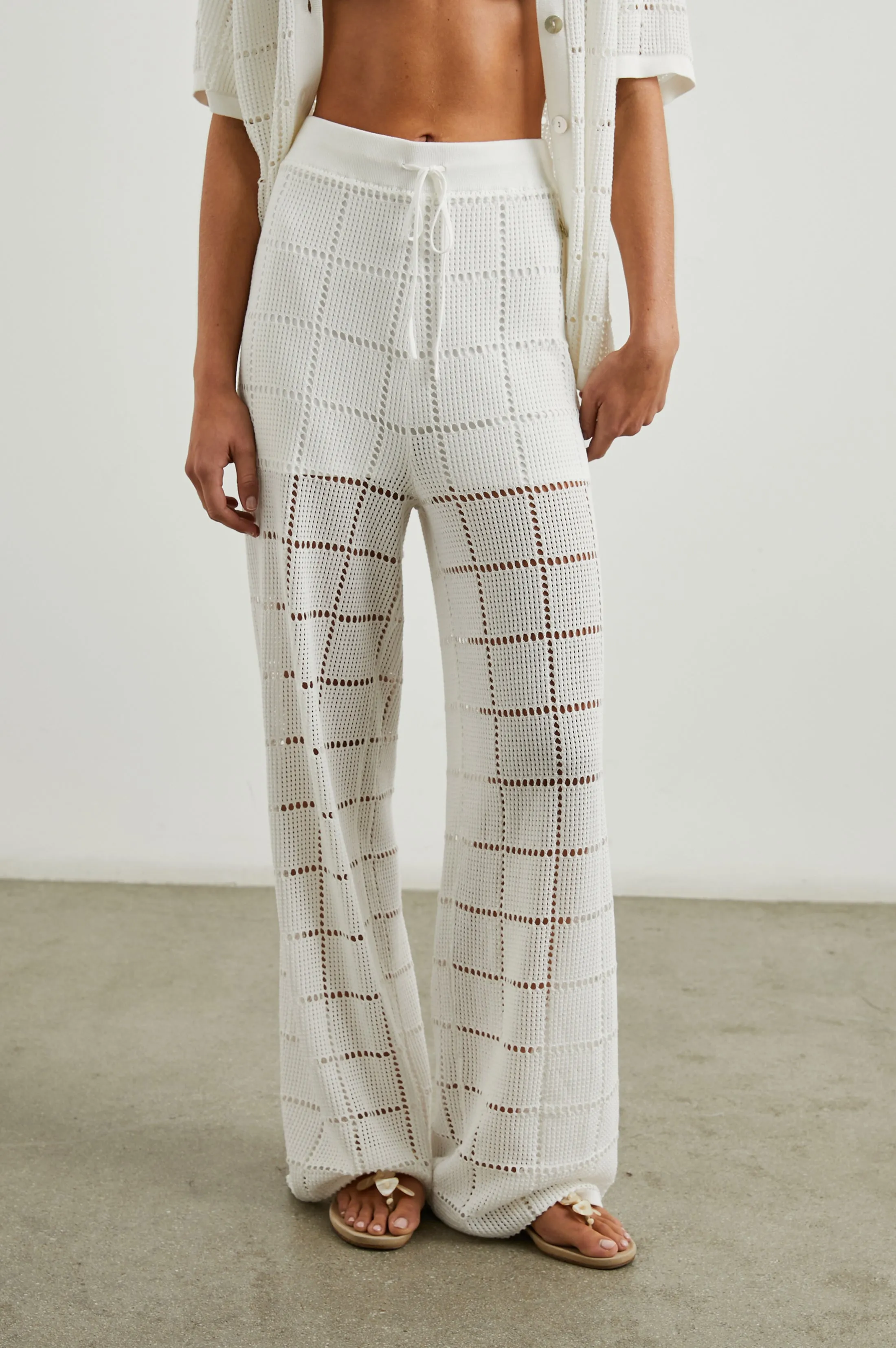 MAJA PANT - WHITE Rails