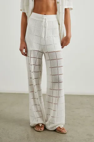 MAJA PANT - WHITE Rails