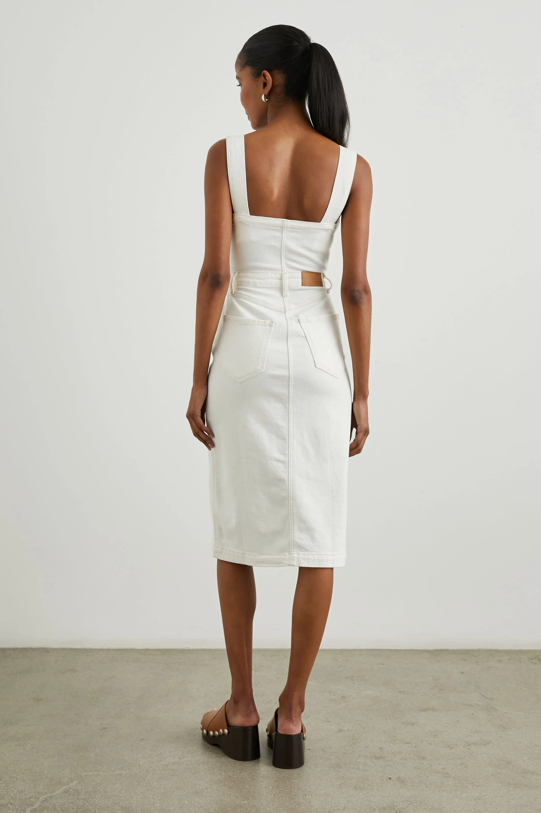 MALIBU DRESS - VINTAGE ECRU Rails