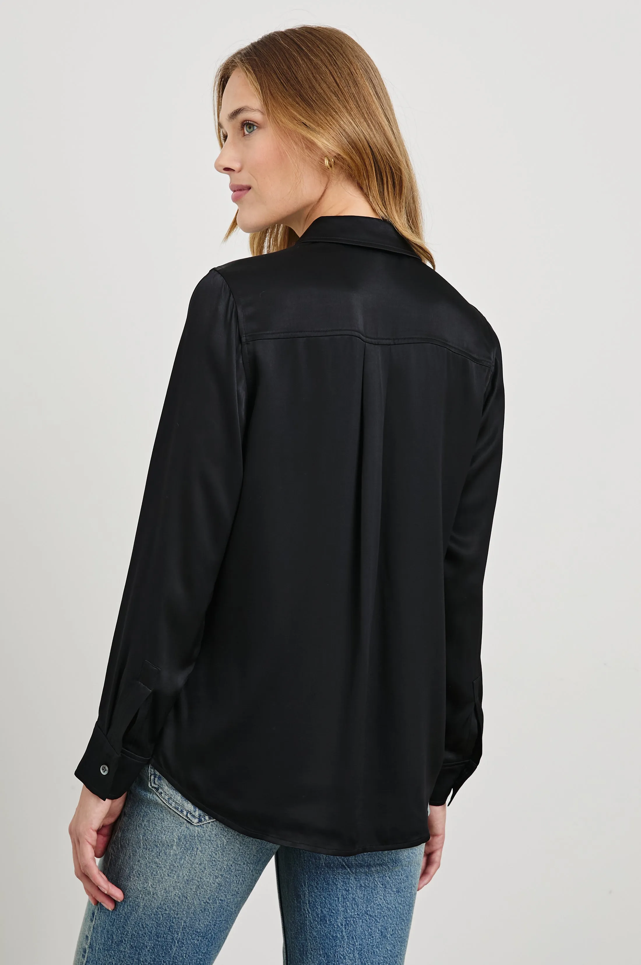 MARIA SHIRT - BLACK Rails