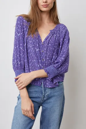 MARIAH TOP - STATIC LEOPARD Rails