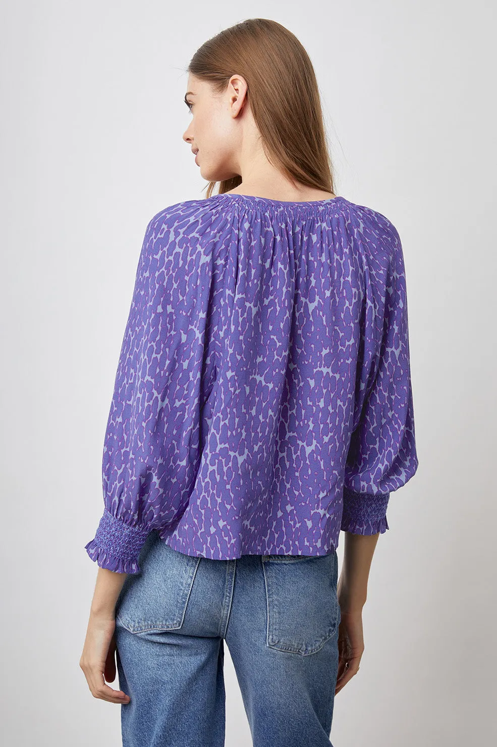 MARIAH TOP - STATIC LEOPARD Rails