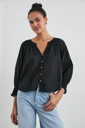 MARIAH TOP - TRUE BLACK Rails