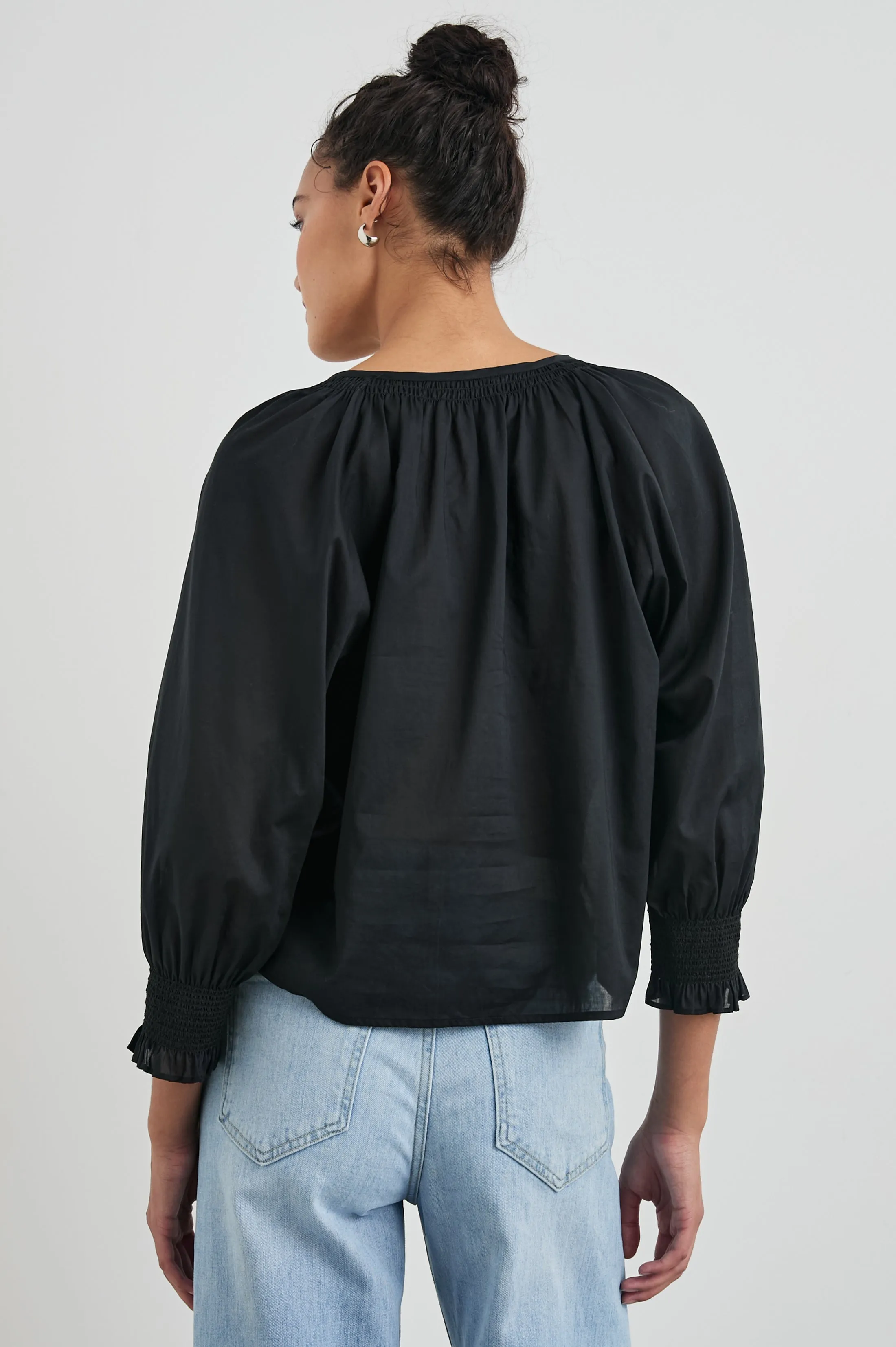 MARIAH TOP - TRUE BLACK Rails