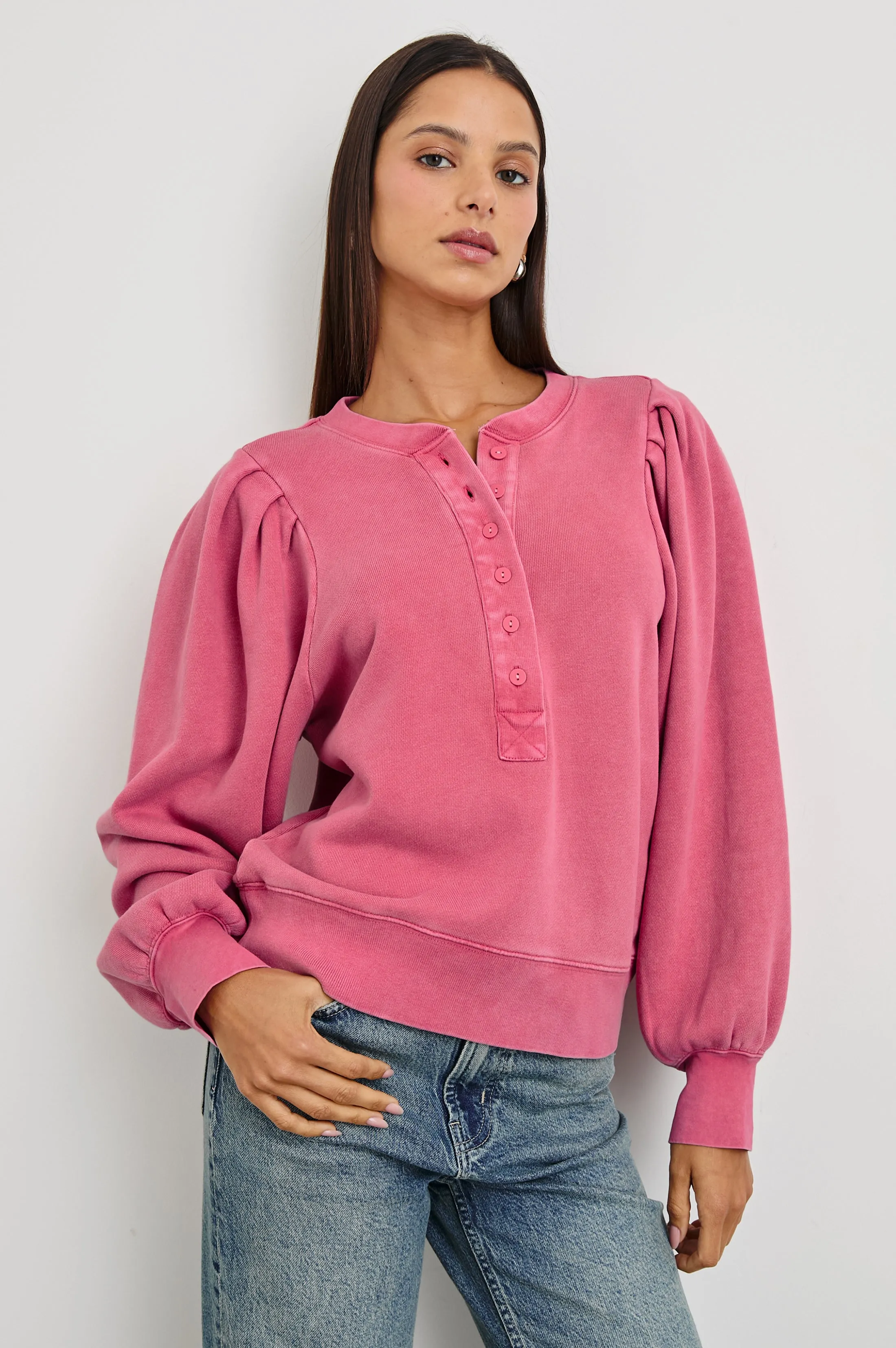 MARIANA SWEATSHIRT - HIBISCUS Rails