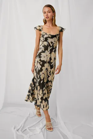 MARIGOLD DRESS - CHARCOAL LILY Rails