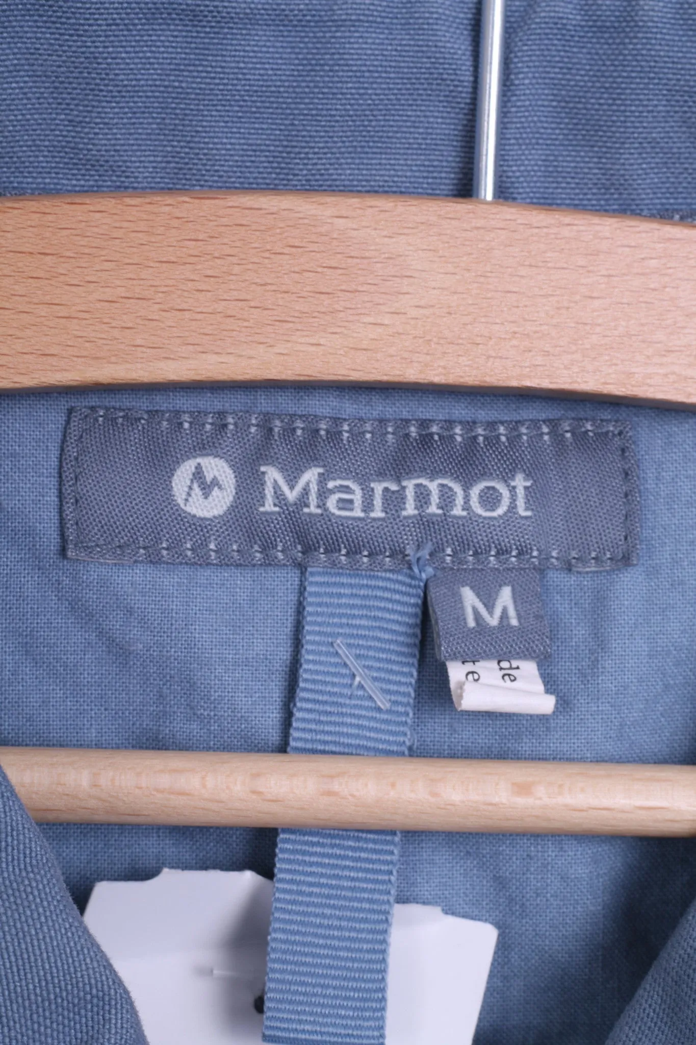 Marmot Womens M Donkey Jacket Royal Blue Cotton