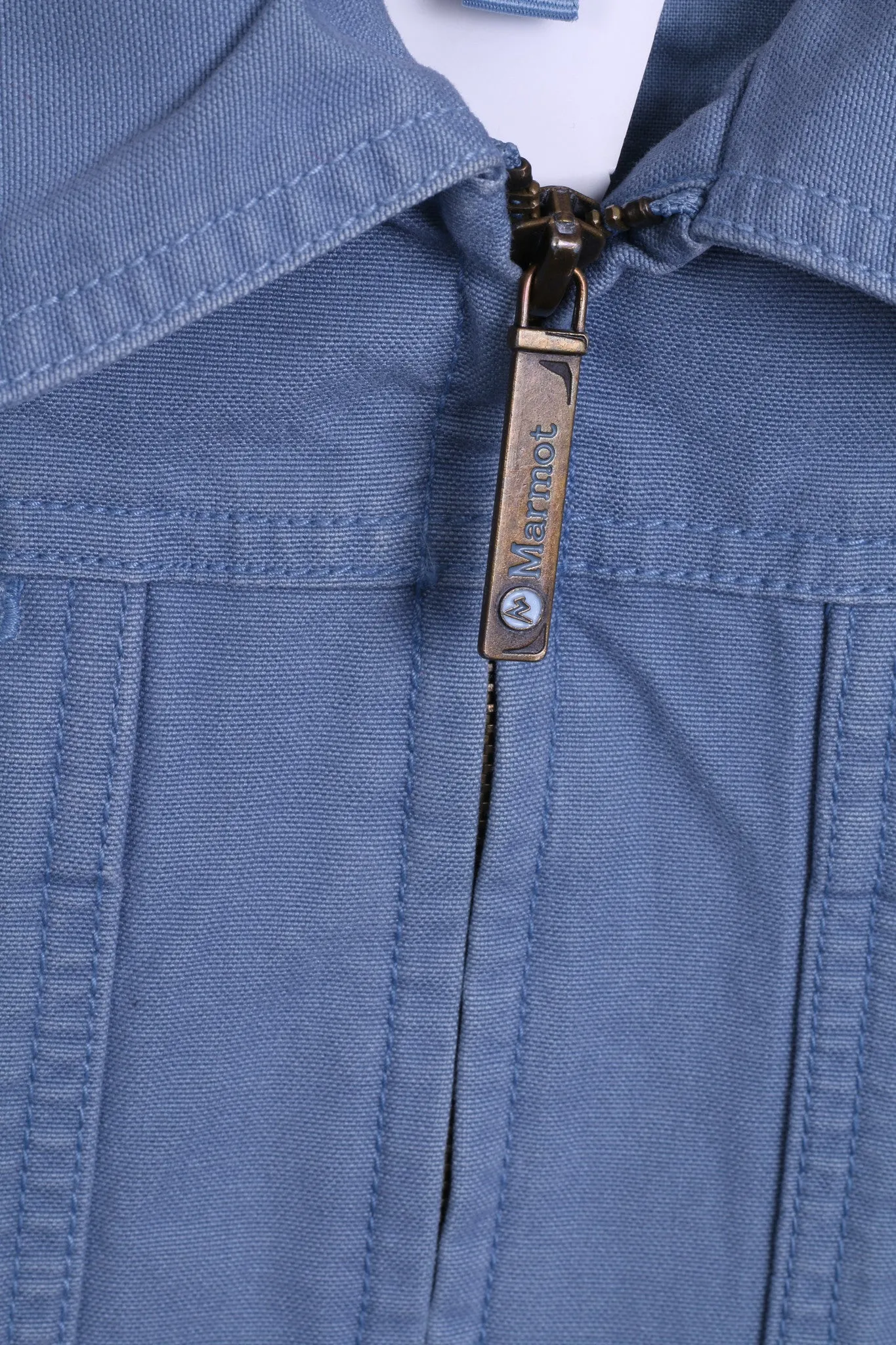 Marmot Womens M Donkey Jacket Royal Blue Cotton