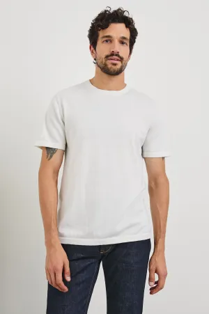 MASON COTTON CASHMERE T-SHIRT - CREAM Rails