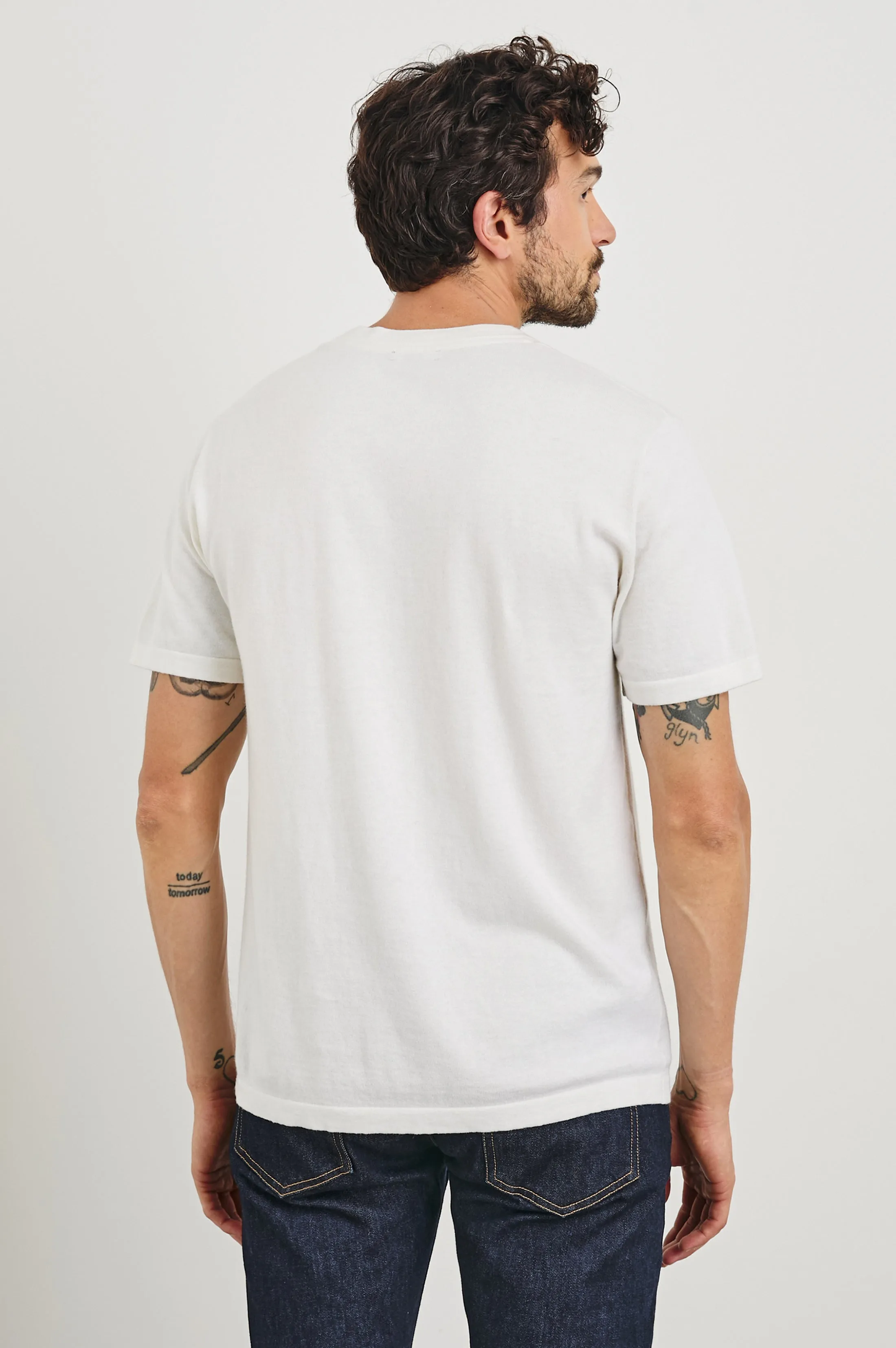 MASON COTTON CASHMERE T-SHIRT - CREAM Rails
