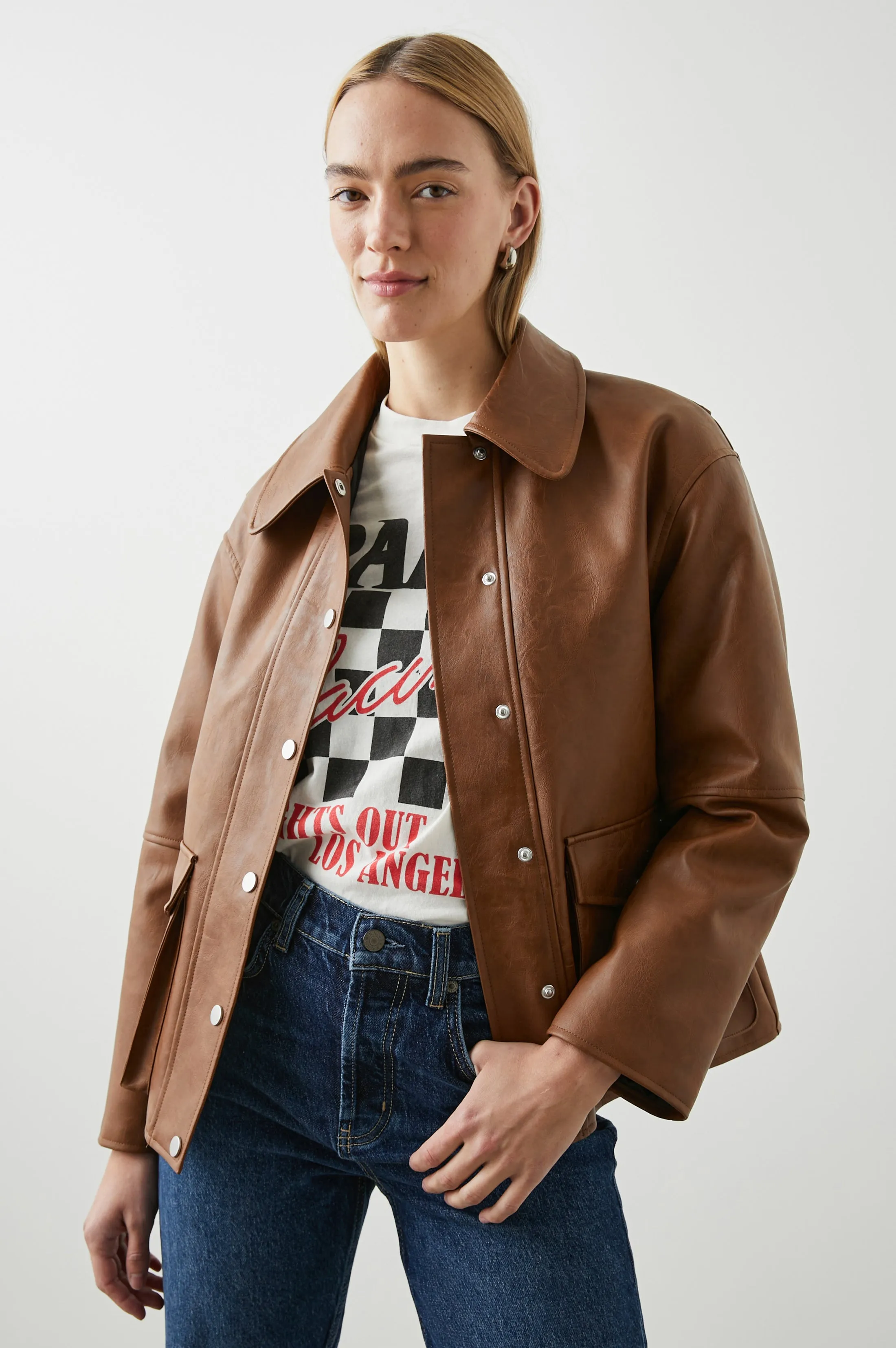 MATHIS JACKET - RUSSET Rails
