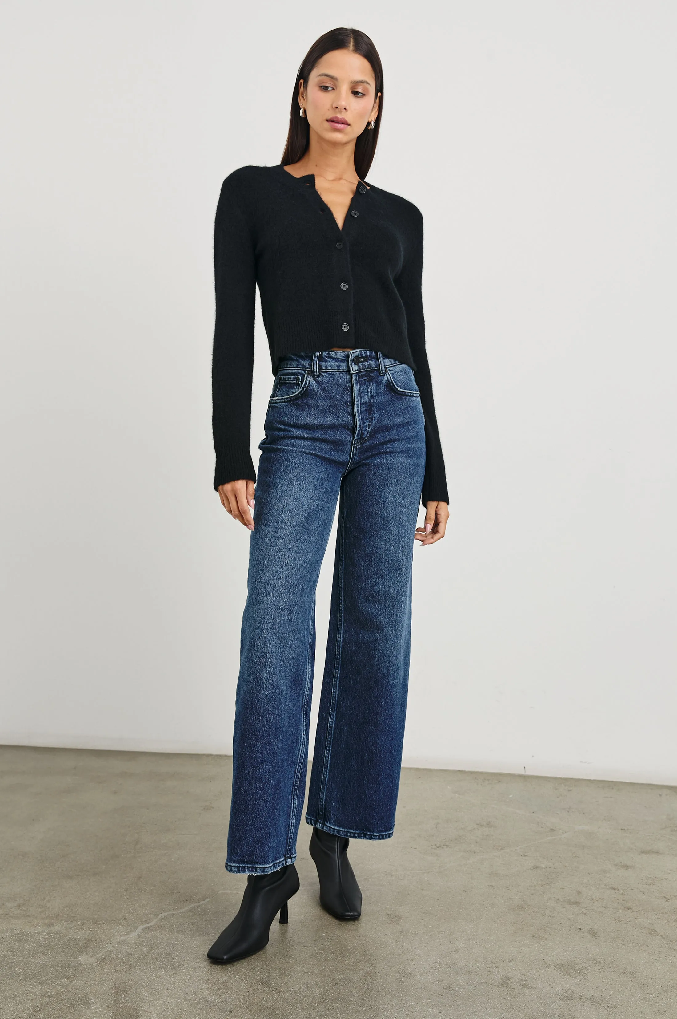 MATILDA SWEATER - BLACK Rails