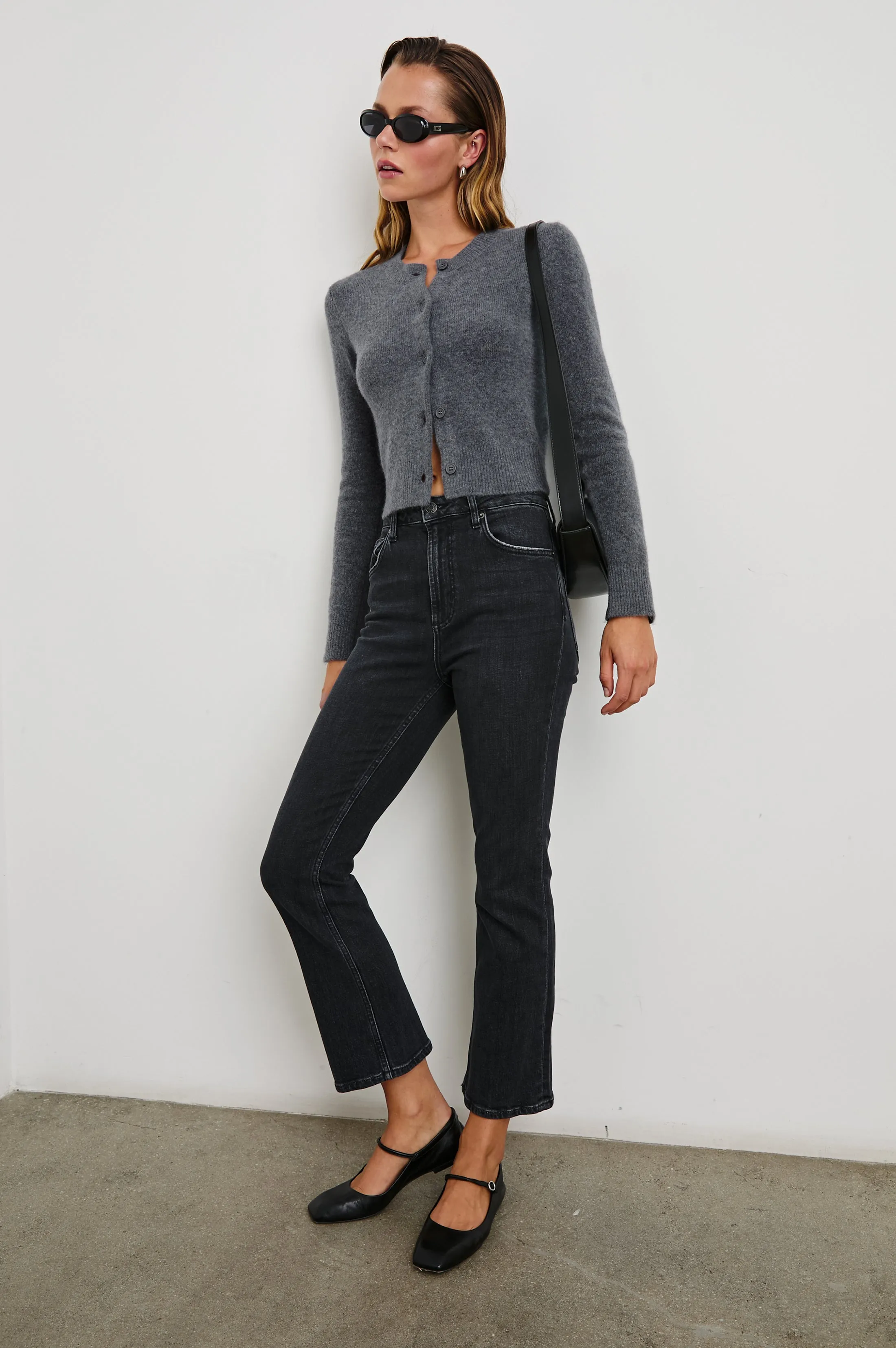 MATILDA SWEATER - CHARCOAL Rails